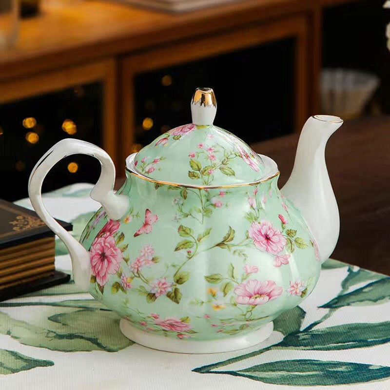 Heat-resistant Classic Ceramic Tea Pot