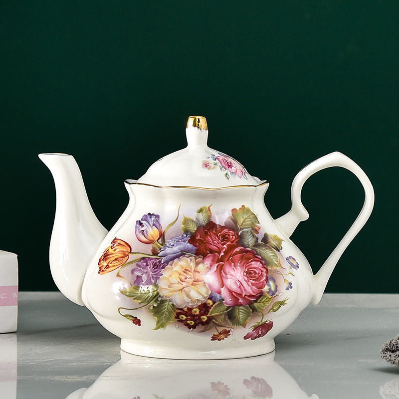 Heat-resistant Classic Ceramic Tea Pot