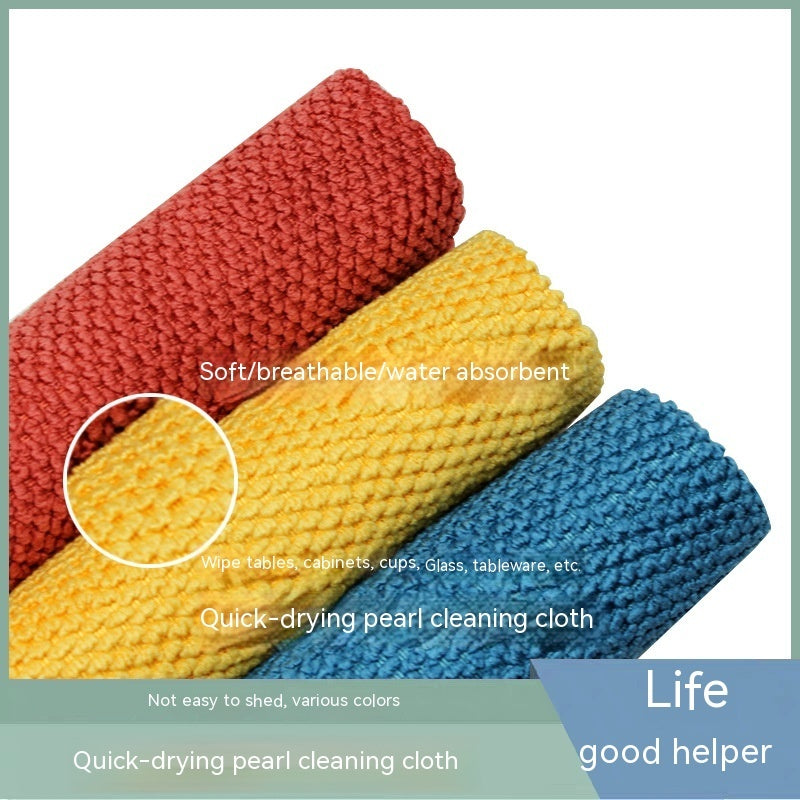 Household Daily Dish Towel Scouring Pad Kitchen Cleaning Towel