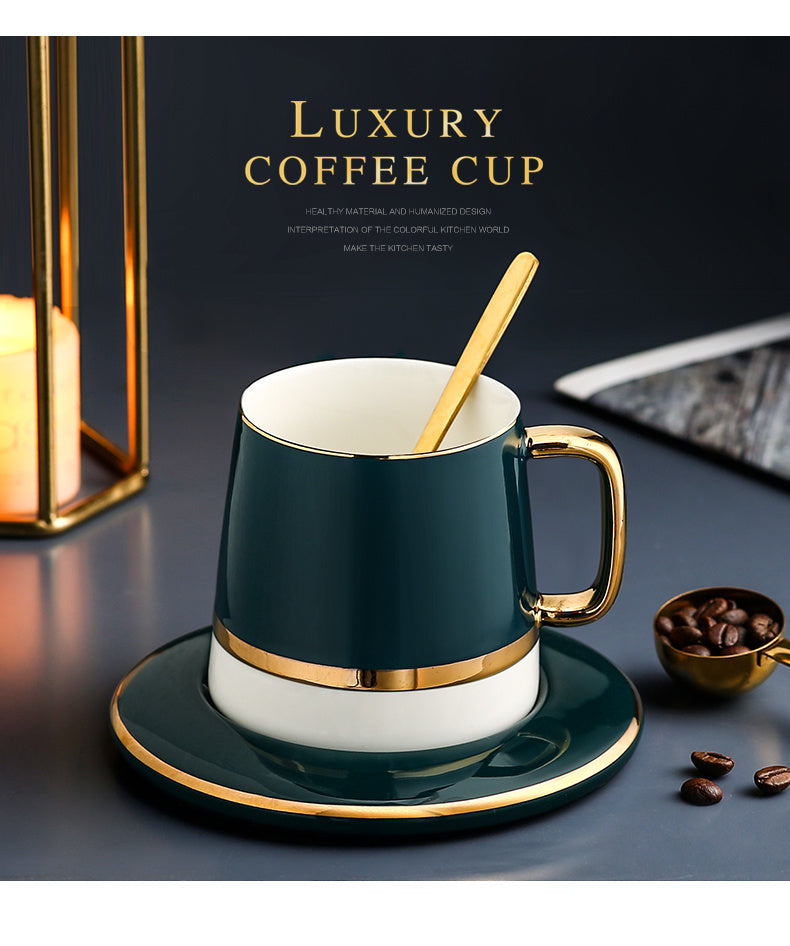 Nordic Luxury Ceramic Coffee Cup