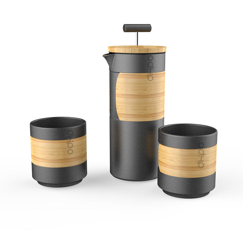 Simple and Portable Travel Ceramic Pressure Pot