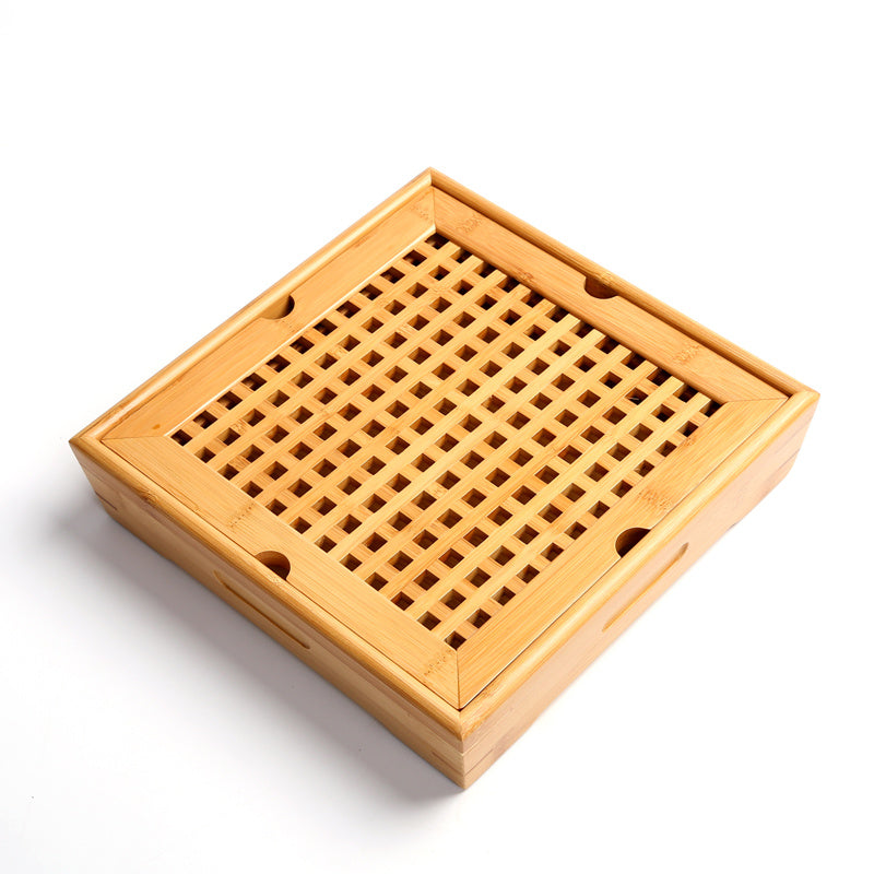 Bamboo tea tray