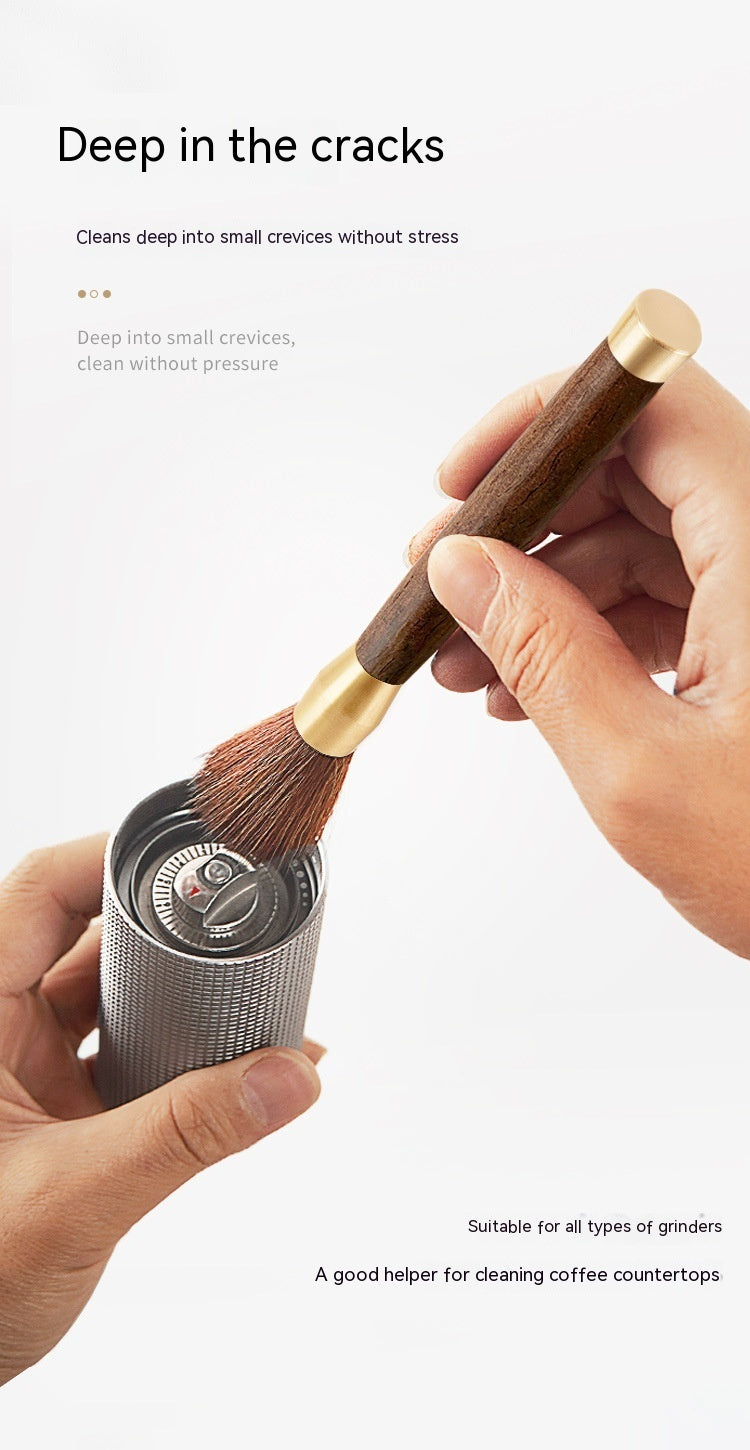 Coffee cleaning brush
