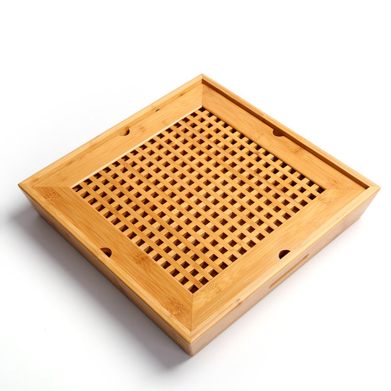 Bamboo tea tray