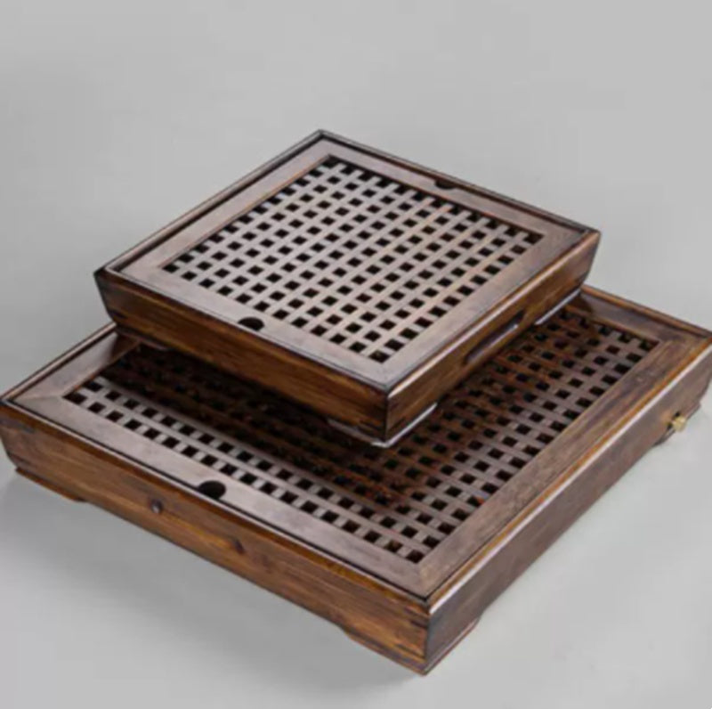 Bamboo tea tray