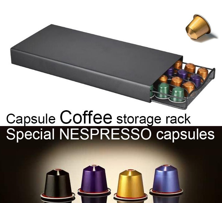 Coffee capsule storage