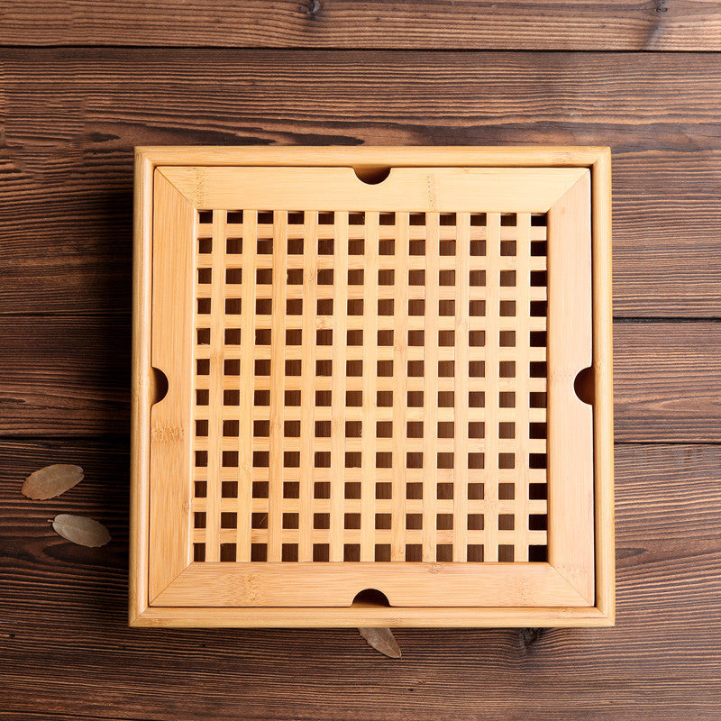 Bamboo tea tray