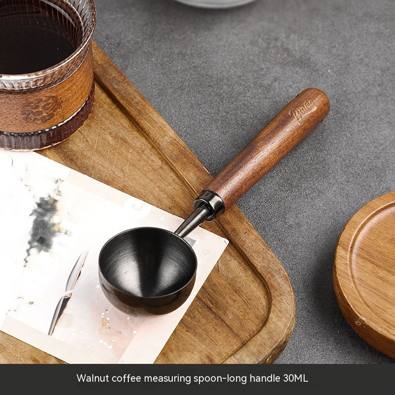 Coffee Spoon Long Handle Walnut