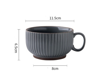 Nordic Vertical Stripe  Coffee Cup