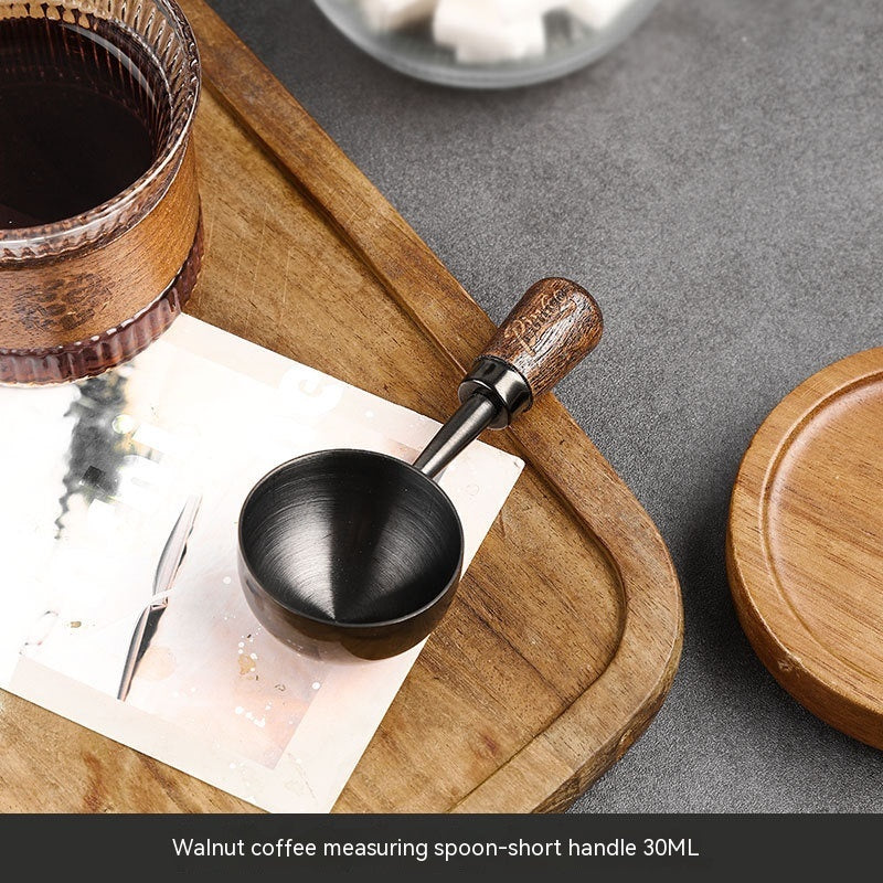 Coffee Spoon Long Handle Walnut